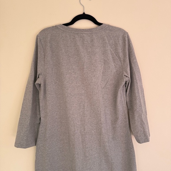 Calvin Klein Heather Gray Shirt Dress Large Casual
Y2K Minimalist Logo Stretch - Picture 11 of 13